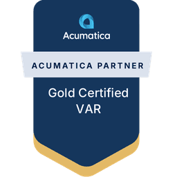 Acumatica Gold Certified Reseller Badge