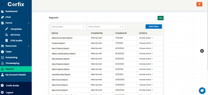 Corfix product screenshot