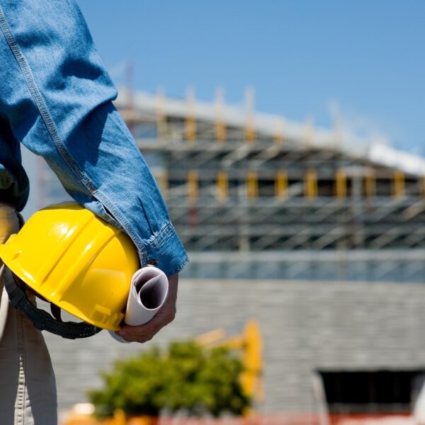 Construction project manager using Acumatica’s Project Management tools to track progress and manage budgets in real time